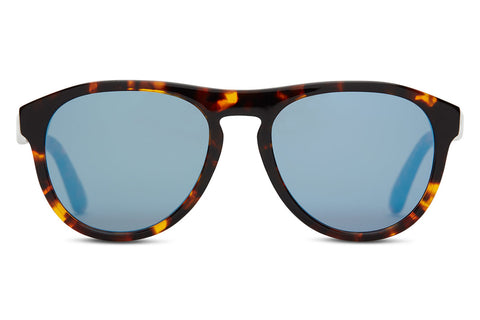 Polaroid PLD 1028/S Blue Sunglasses / Blue Mirrored Polarized Lenses