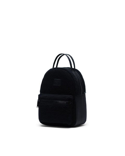 Herschel Supply Co. - Nova Sherpa Black Mini Backpack