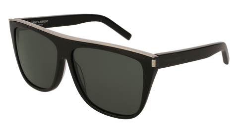 Jimmy Choo Gotha S Semi Matte Black Sunglasses / Dark Gray Gradient Lenses