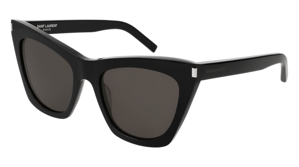 Saint Laurent SL 214 Kate Black Sunglasses / Grey Lenses Saint Laurent - SL 214 Kate Black Sunglasses / Grey Lenses