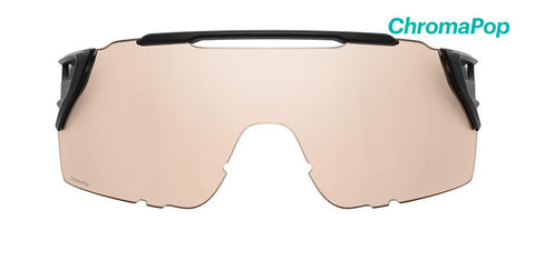 Smith Eclipse Black Sunglasses / ChromaPop Polarized Gray Green Lenses