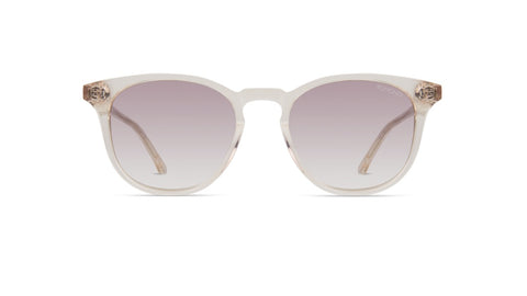 Peppers Orca Matte Rubberized Black Sunglasses / Rose Polarized Blue Mirror Lenses