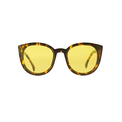 Spektre Sorpasso Gold Glossy Sunglasses / Gradient Silver Lenses