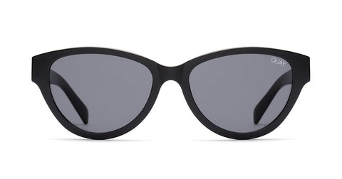 Quay - Rizzo Black Sunglasses / Smoke Lenses