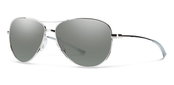 Smith Langley Silver Sunglasses, Platinum Lenses Smith Langley Silver Sunglasses, Platinum Lenses