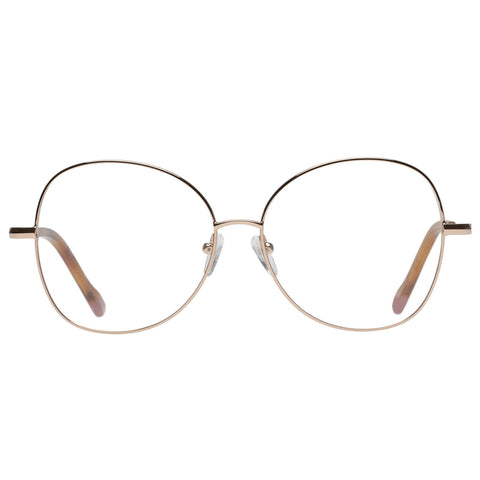 Champion 1002H 49mm Brown Gold Eyeglasses / Demo Lenses
