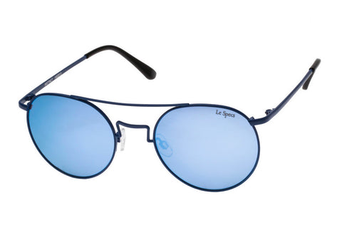 Le Specs Elan Vital 58mm Coral Sunglasses / Khaki Mono Lenses