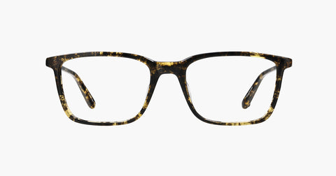 Garrett Leight Ocean Brandy Tortoise Brushed Gold Eyeglasses / Demo Lenses