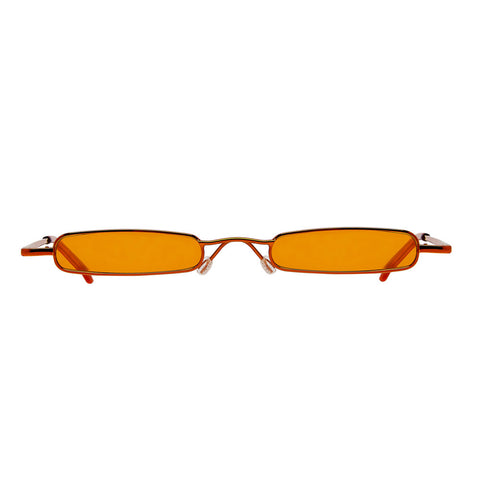 Champion FL1003 55mm Brown Orange Eyeglasses / Demo Lenses