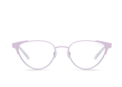 Quay Rumours Tortoise Eyeglasses / Clear Blue Light Lenses