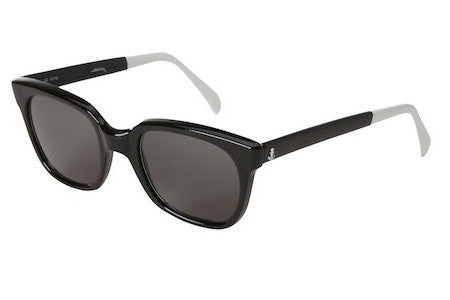 Jimmy Choo Gotha S Semi Matte Black Sunglasses / Dark Gray Gradient Lenses