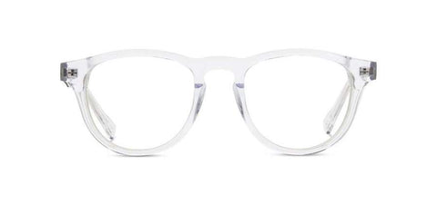 Karen Walker Bad Apple Ultra Violet Sunglasses / Blue Mono Lenses