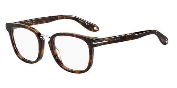 Givenchy GV 0033 Dark Havana Eyeglasses / Demo Lenses Givenchy - GV 0033 Dark Havana Eyeglasses / Demo Lenses