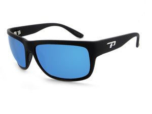Tifosi Veloce Gloss Black Sunglasses, Interchangeable AC Red / Clarion Blue / Clear Lenses