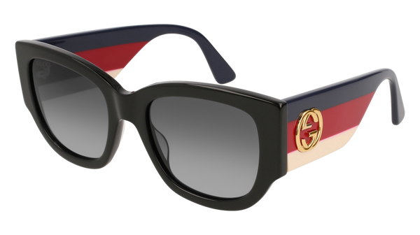 Gucci GG0276S Black Sunglasses / Grey Lenses Gucci - GG0276S Black Sunglasses / Grey Lenses