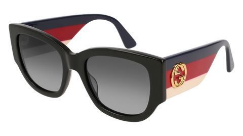 Gucci - GG0276S Black Sunglasses / Grey Lenses