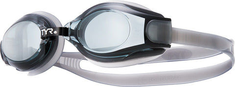 Westward Leaning Dive 01 Matte Black Swim Goggles / Rose Gold Mirror Lenses