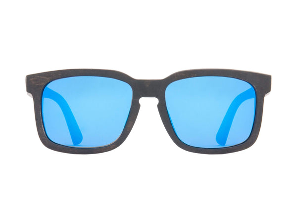 Proof Federal Wood Black Maple Sunglasses / Sky Mirror Polarized Lenses Proof Federal Wood Black Maple Sunglasses / Sky Mirror Polarized Lenses