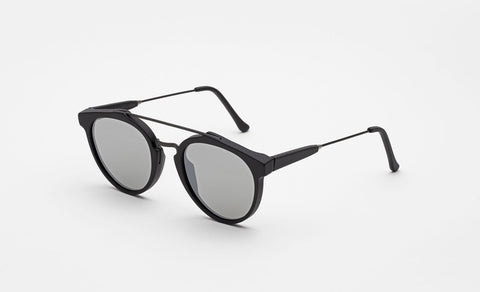 Super America Seafar Havana Sunglasses / Black Lenses