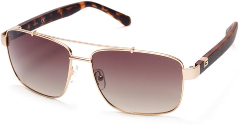 Champion 1003H 47mm Gold Sunglasses / Brown Lenses