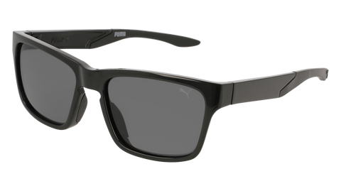 Puma PU0104S Black Sunglasses / Smoke Lenses
