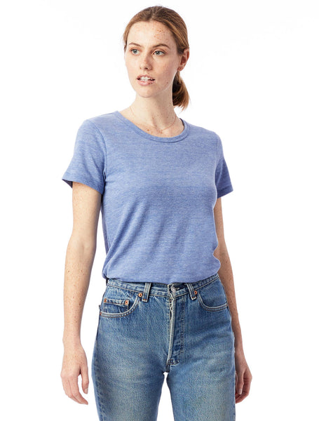 Alternative Apparel - Ideal Eco-Jersey Eco Pacific Blue T-shirt