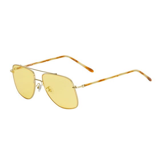 Spektre - Maranello Gold Sunglasses / Acetate + Yellow Lenses