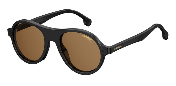 Carrera - 142 Black Sunglasses / Brown Lenses