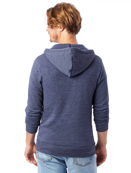 Alternative Apparel Rocky Eco Fleece Zip Eco True Navy Hoodie