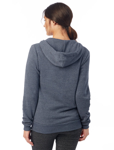 Alternative Apparel Rocky Eco Fleece Zip Eco True Navy Hoodie