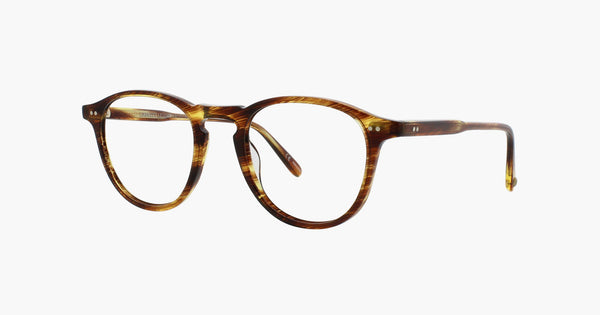 Garrett Leight - Hampton 46mm Chestnut Eyeglasses / Demo Lenses