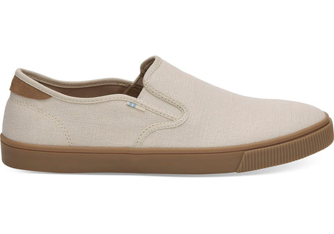 TOMS Women's Classics Venice Collection Optic White Heritage Canvas Slip-Ons