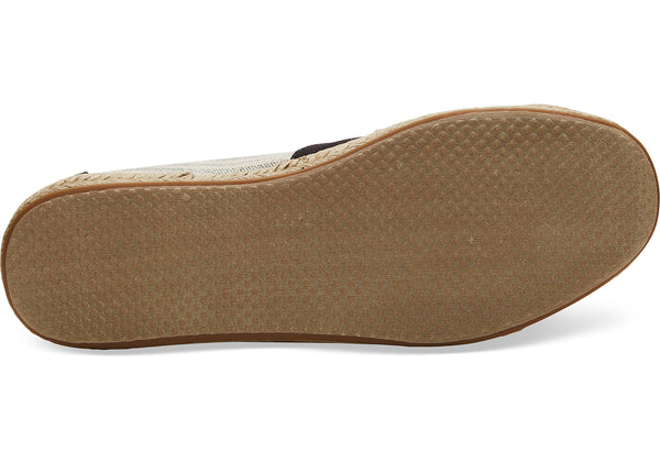 TOMS Men's Classics Black University Slip-Ons