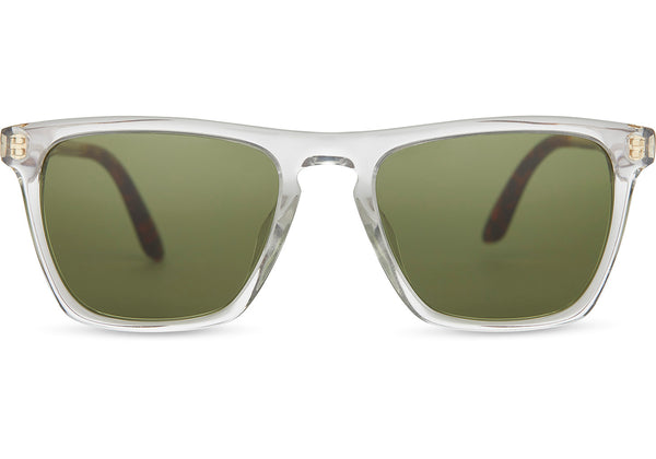 TOMS - Dawson Vintage Crystal Sunglasses / Bottle Green Lenses