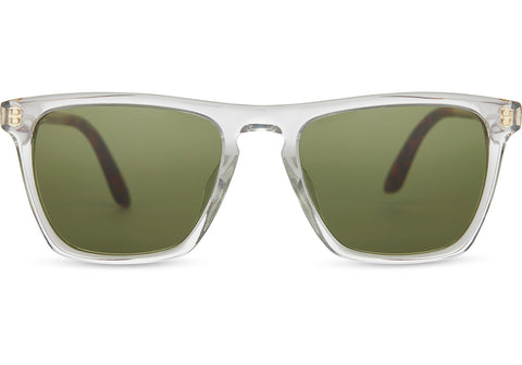 Gucci GG0138S Gold Sunglasses / Transparent Lenses