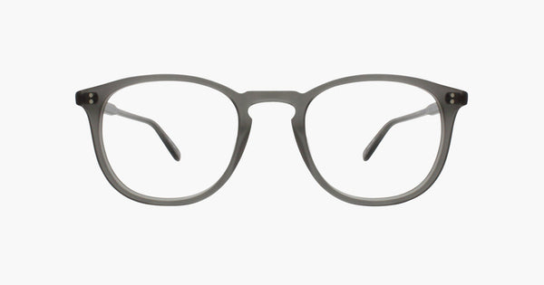 Garrett Leight - Kinney 49mm Matte Grey Crystal Eyeglasses / Demo Lenses