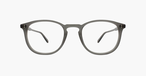 Garrett Leight - Kinney 49mm Matte Grey Crystal Eyeglasses / Demo Lenses