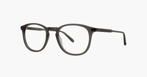 Garrett Leight - Kinney 49mm Matte Grey Crystal Eyeglasses / Demo Lenses