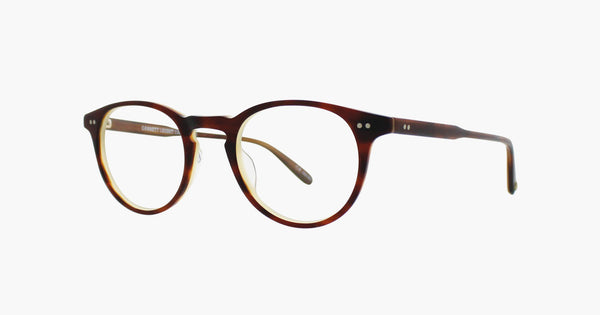 Garrett Leight - Winward 42mm Matte Whiskey Tortoise Eyeglasses / Demo Lenses