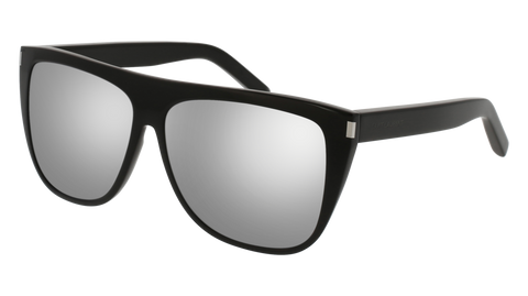 Saint Laurent SL 1 Combi Black Sunglasses / Grey Lenses