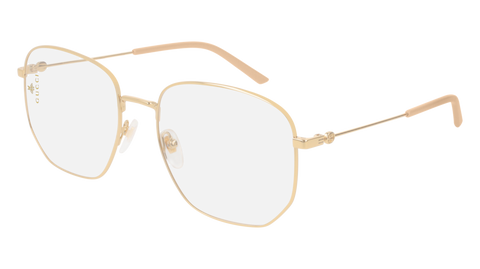 Quay Here We Are Gold Sunglasses / Rose Lenses