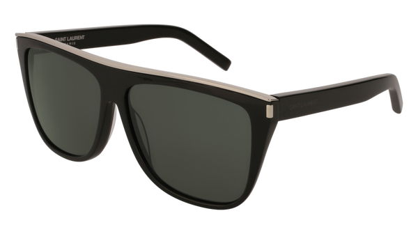 Saint Laurent - SL 1 Combi Black Sunglasses / Grey Lenses