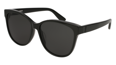 Saint Laurent - SL M23/K Black Sunglasses / Grey Lenses
