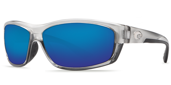 Costa - Saltbreak Silver Sunglasses / Blue Mirror Polarized Glass Lenses