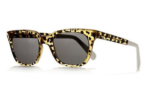 Gucci GG0138S Gold Sunglasses / Transparent Lenses