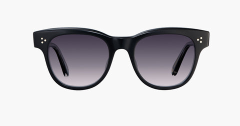 Garrett Leight - Ulla Johnson Phaedra Sunglasses / Semi Flat Purple Gradient Lenses