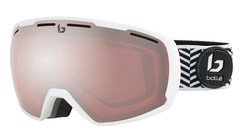 Bolle - Laika Matte White Waves Snow Goggles / Vermillon Gun Lenses
