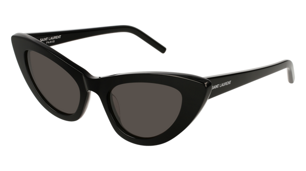 Saint Laurent - SL 213 Lily Black Sunglasses / Grey Lenses