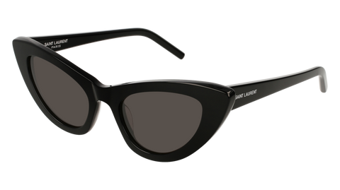Thierry Lasry Acidity Black Sunglasses / Solid Gray Lenses