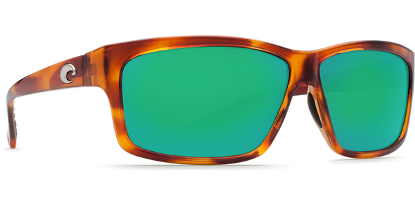 Costa - Cut Honey Tortoise Sunglasses / Green Polarized Plastic Lenses